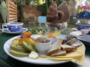 Big savory breakfast   at Tattoo-Café Peckerl in Dresden