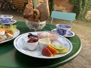 Big sweet breakfast   at Tattoo-Café Peckerl in Dresden