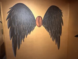 Flying coffee ☕️ 🪽   at Subculture Coffee in Boca Raton