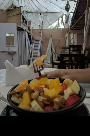  at Lamuella Cafe in Arambol