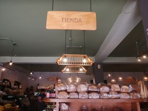 La tienda at Hojas Verdes Vegetariano in Xalapa