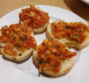 Bruscetta at Fratelli Osteria in Herzogenaurach