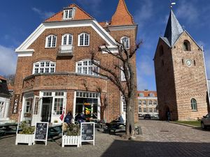 From outside  at Den Glade Gulerod in Ringkobing