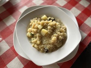 Chinoa E Vegetali - Risotti   at La Finestra in Oaxaca