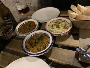 Vegan tapas  at The Ferment Valencia in Valencia