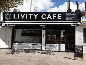  at Livity Cafe in North London