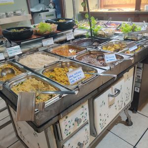 Salty buffet at Sol da Terra in Vitoria