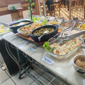 Salty buffet 2 at Sol da Terra in Vitoria