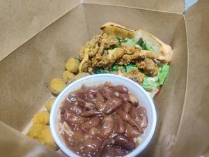 Vegan Po-boy Combo at Seasoned Green in Tampa