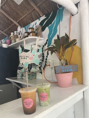   at Matcha Mama in Tulum