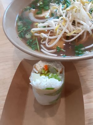 Tofu spring roll at Tamarind in Salt Lake City