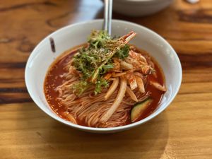   at Indeogwon Bibimguksu in Anyang