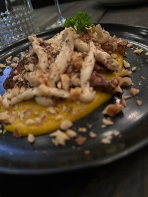Marinated Tempeh and Mushrooms   at Kasto in Canggu