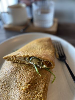 Chickpea omelete🤌🏻  at Kasto in Canggu
