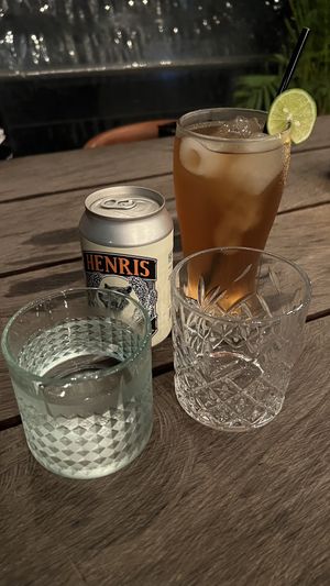 The iced tea was very good!    at Kasto in Canggu