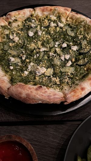 Green Haven Pizza - so good!  at Kasto in Canggu