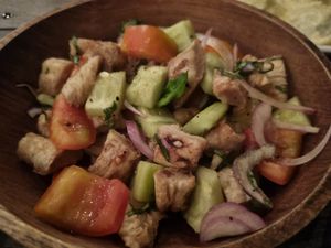 Panzanella at Kasto in Canggu