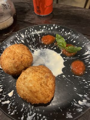 Arancini  at Kasto in Canggu