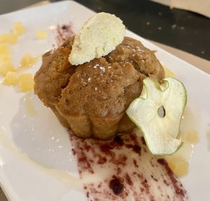 Carrot cake  at Penguin Bar in Bilbao