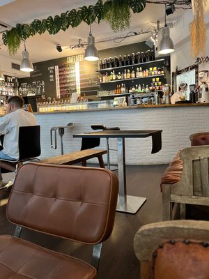   at Penguin Bar in Bilbao