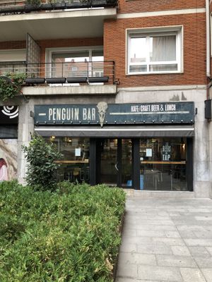   at Penguin Bar in Bilbao