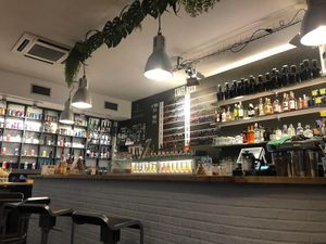   at Penguin Bar in Bilbao