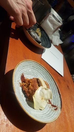 Carrot cake at Penguin Bar in Bilbao