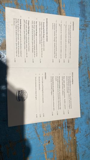 Carta  at Penguin Bar in Bilbao