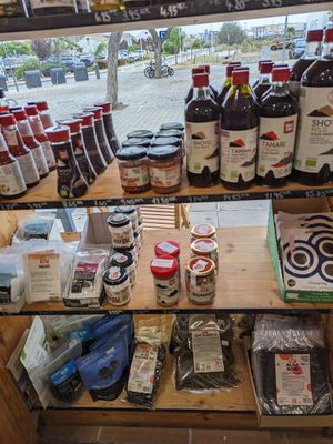 Asian items at Beterraba in Tavira