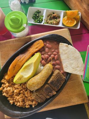 vegan bandeja paisa😍 at Mil De Cilantro in Filandia