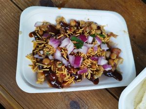 Samosa chaat at Nukkad - Food Stall in York