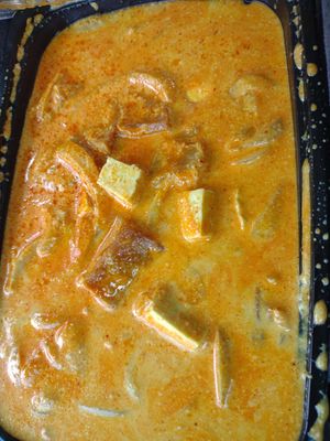 #24 yellow curry at Bai Mai Thai in Detroit