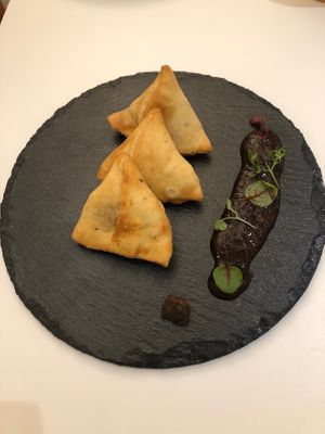 The Aroma, softness of the dough and the stuffing screamed PERFECT. Lazeez!  at Rubina in Kanazawa