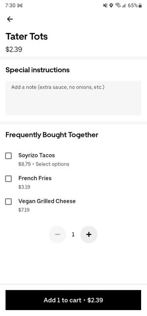  at Dirty Little Vegan in Houston