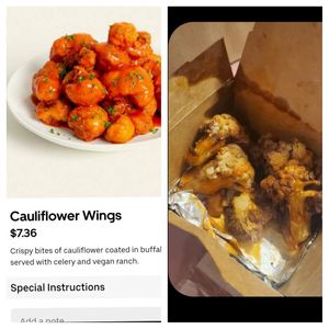 Not even battered at Dirty Little Vegan in Houston