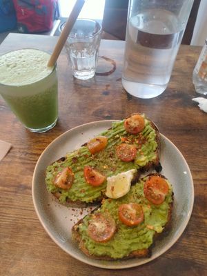  at Cafe Glow  in Edinburgh