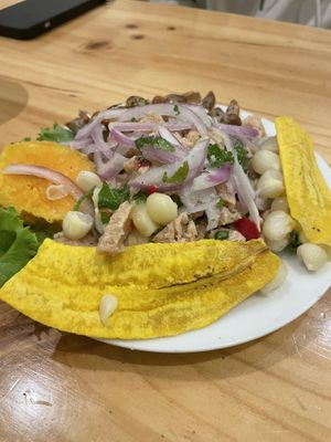 Ceviche (the entre!) 10/10  at ConSuLado Vegano in Lima