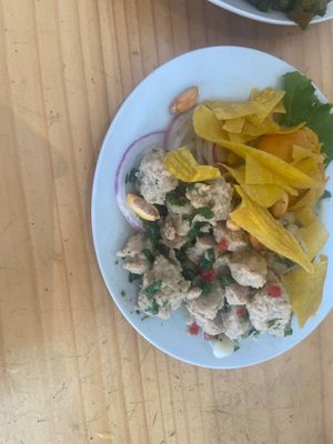 Ceviche  at ConSuLado Vegano in Lima