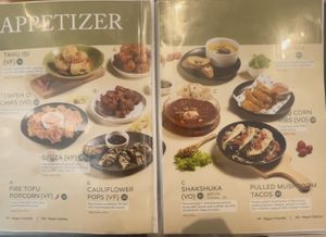 Menu  at Verte Café in Surabaya