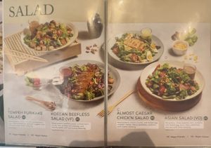 Menu  at Verte Café in Surabaya