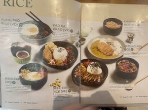 Menu  at Verte Café in Surabaya