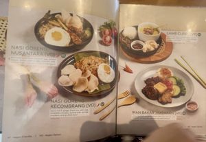 Menu  at Verte Café in Surabaya