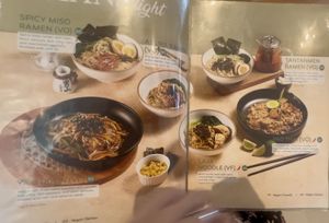 Menu  at Verte Café in Surabaya