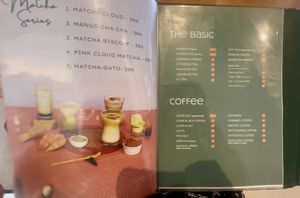 Menu  at Verte Café in Surabaya