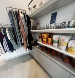Little shop insidee  at Verte Café in Surabaya