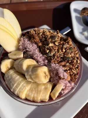 Açai Bowl. Sin miel  at Secreto Energy in Fuerteventura