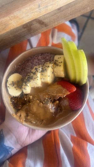 Energy bowl mango and coconut   at Secreto Energy in Fuerteventura