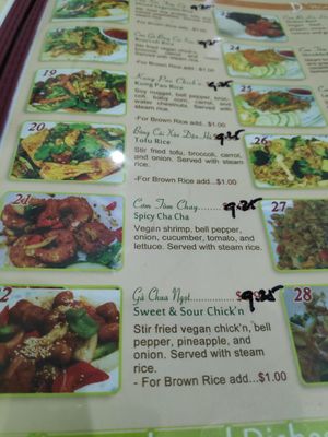 How is any of this vegan? at D'Vegan in Dallas