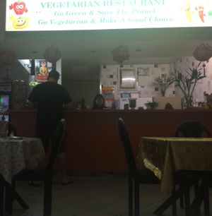 service counter at D'Vegan in Dallas