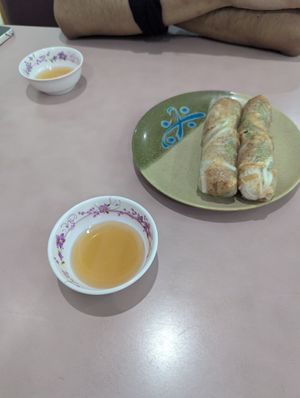 spring rolls at D'Vegan in Dallas